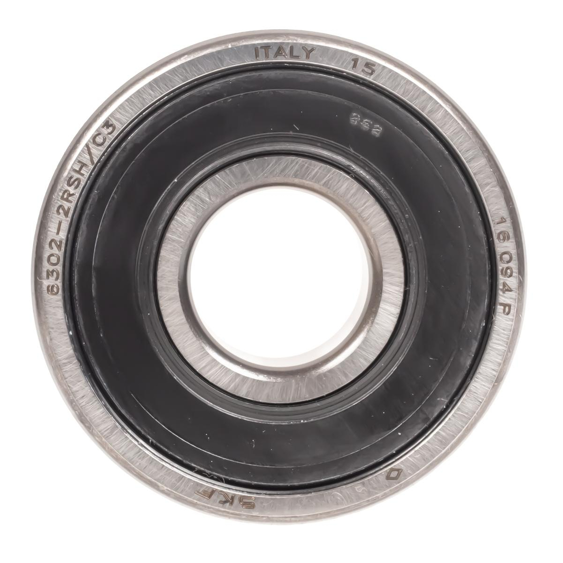 Łożysko SKF 6302 2RS C3 widok z góry