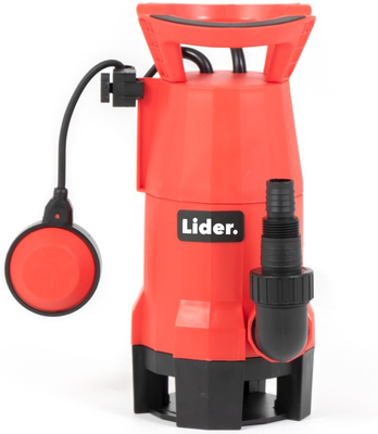 LIDER PBW900 DRAINAGE CLEAN WATER SURFACE PUMP 900W 13000 l/h - OFFICIAL DISTRIBUTOR - AUTHORIZED DEALER LIDER
