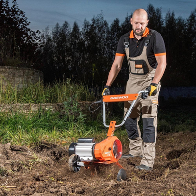 DAEWOO DAT 2500E ELECTRIC SOIL CULTIVATOR DAEWOO DAT 2500E - OFFICIAL DISTRIBUTOR - AUTHORIZED DAEWOO DEALER