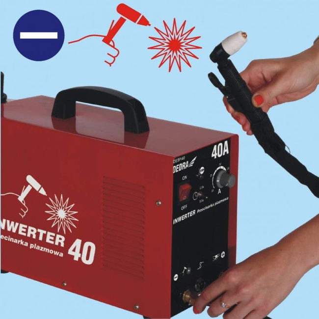 DEDRA DESPI40 INVERTER PLASMA CUTTER 40A FOR METAL EWIMAX - OFFICIAL DISTRIBUTOR - AUTHORIZED DEDRA DEALER