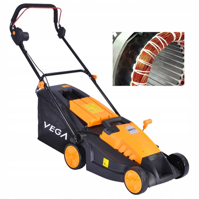 GRASS Vega ZF6123B KOSIARKA ELEKTRYCZNA DO TRAWY SILNIK INDUKCYJNY MIEDZIANE UZWOJENIE 1600W / 38cm EWIMAX - OFICJALNY DYSTRYBUTOR - AUTORYZOWANY DEALER GRASS