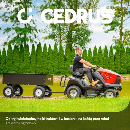 CEDRUS SP22103 GARDEN TROLLEY TROLLEY TRAILER SP22103 2-axle load capacity 900kG - EWIMAX - OFFICIAL DISTRIBUTOR - AUTHORIZED DEALER CEDRUS