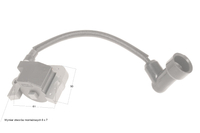 Loncin ignition module coil LC2P77F ORIGINAL PART 270920310-0001