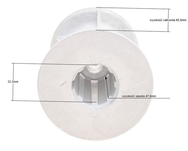 Adaptér pro sekačky Royal153/52S/LC48VE 10 8313 00