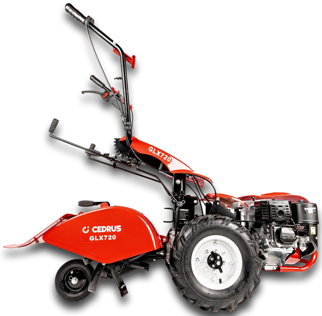 CEDRUS GL11 GLX720 SPRELINER COMPACTOR GLX 720 SELECTORIZER WITH CULTIVATOR DRIVE TRAKTOR SINGLE-SIZE WITH GEAR 72cm / 7HP GL11 GLX720 - OFFICIAL DISTRIBUTOR - AUTHORIZED DEALER CEDRUS