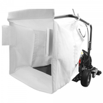 WEIBANG WBLV506C PETROL LEAF VACUUM CLEANER GARDEN LEAF BLOWER ON WHEELS DRIVE + WBLV PIPE FOR LEAVES AND GARDEN DEBRIS PROFESSIONAL - EWIMAX - AUTHORIZED WEIBANG DEALER