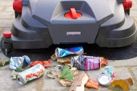 HAAGA 677 ZAMIATARKA ELEKTRYCZNA AKUMULATOROWA RĘCZNA PROWADZONA URZĄDZENIE SPRZĄTAJĄCE Z SYSTEMEM TURBO 77cm PREMIUM  AUTORYZOWANY DEALER HAAGA