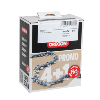 Łańcuch tnący 3/8 1.6 72 ogniw 4 + 1 OREGON 75EXL072E_PACK