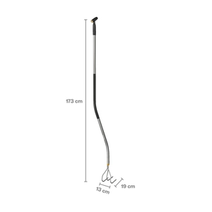 Fiskars Ergonomic 1076978 kultywator z wygiętym trzonkiem do spulchniania gleby