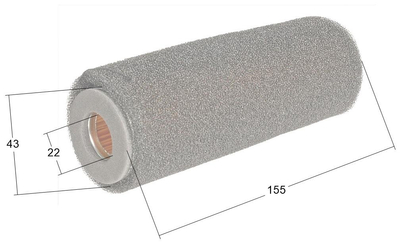 Loncin air filter LC168F-2H ORIGINAL PART 180100071-0001