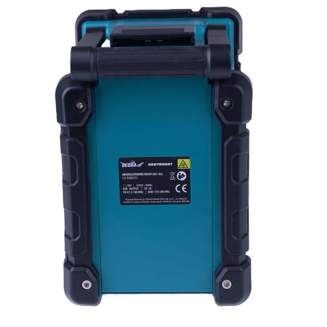 Radio akumulatorowe DEDRA SAS+ALL DED7006BT 18V