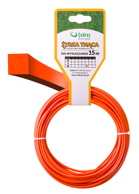 Řezací linka 2,7/15m k čtvercová oranžová CEDRUS PIN005 - OFICIÁLNÍ DISTRIBUTOR - AUTORIZOVANÝ PRODEJCE CEDRUS