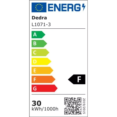 Dedra L1071-3 lampa warsztatowa LED 30W SMD na statywie, naświetlacz roboczy IP65