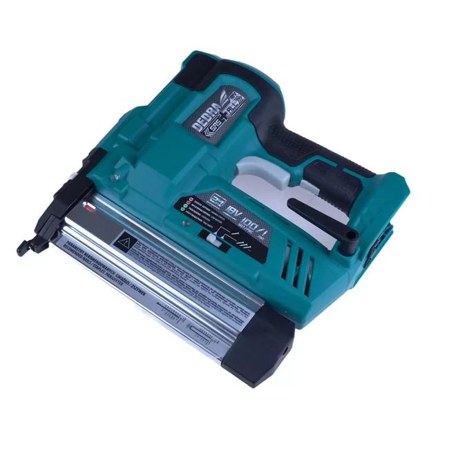 STAPLER, NAILER 2-IN-1, CORDLESS PNEUMATIC STAPLER DEDRA SAS+ALL DED7053 STAPLES AND NAILS UP TO 50MM