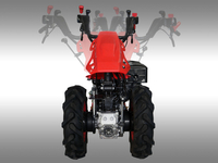 MASTERCUT MC370 SINGLE AXLE TRACTOR MICRO TRACTOR SOIL PLANTER DZ WOM JANSEN AGRO GRILLO MURATORI - EWIMAX - OFFICIAL DISTRIBUTOR - AUTHORIZED MASTERCUT DEALER