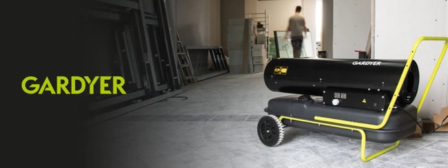 GARDYER HO5000 OIL FURNACE HEATING FURNACE WITH THERMOSTAT 50kW - EWIMAX - OFFICIAL DISTRIBUTOR - AUTHORIZED DEALER GARDYER