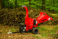 Cedrus RB05 PRO-HE Rębak Rozdrabniacz Spalinowy Do Gałęzi 15 KM 12 cm Hydrauliczny