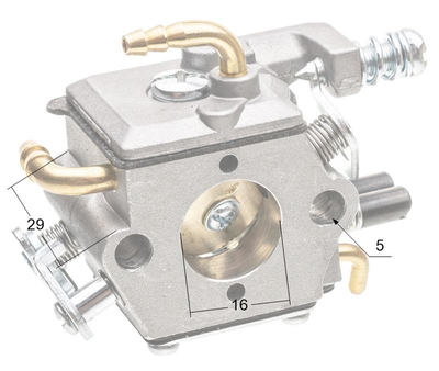 NAC SPS01-45 CS4500 CS5200 karburátor s čerpadlem pily trh NZ642