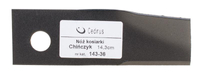 Chinese lawn mower blade 14.3cm 143-36