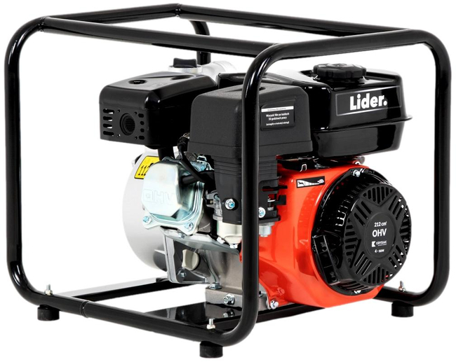 LIDER DPC50 MOTOR PUMP COMPACT FUEL FIREFIGHTERS' PUMP FOR CLEAN WATER HIGH-POWER 28000 l/h 28m3/h - OFFICIAL DISTRIBUTOR - AUTHORIZED LIDER DEALER