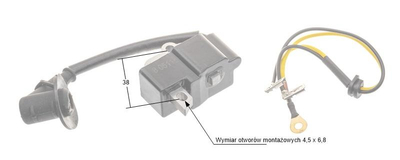 Stihl MS251 ignition module PJ25108