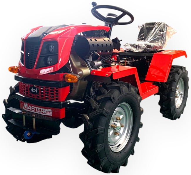 MASTERCUT MC1800 TRAKTOR TRAKTOREK MINI ROLNICZY SPALINOWY MASTERCUT FARMIX 1800 DIESEL 18KM 4x4 MC1800