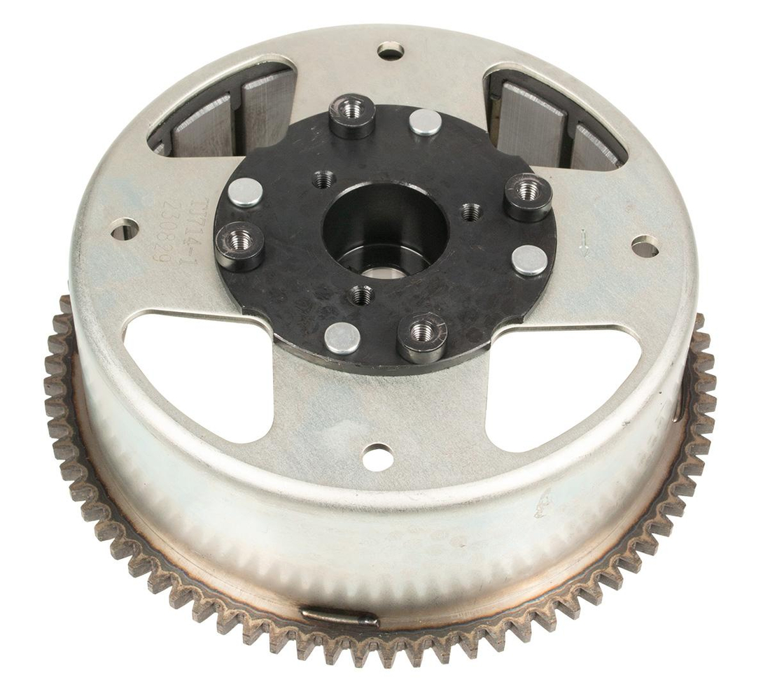 Wirnik alternatora Loncin koło magnesowe LC3500i widok zewnętrzny