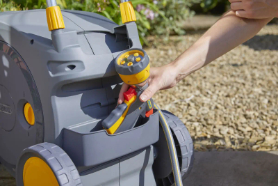 ***SUPER PRICE 2025*** HOZELOCK AUTOREEL MOBILE REEL ON WHEELS +35M PREMIUM HOSE OO-HOZ100-100-488