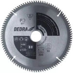 PIŁA TARCZOWA DO DREWNA Z WĘGLIKIEM DEDRA H300100 100 ZĘBÓW, ŚR.300X30MM, WIDIA