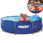 HECHT 3476 FAMILY GROUND BASIN 4383 l 300 x 76 CM BLUESEA- EWIMAX OFICIÁLNÍ DISTRIBUTOR - AUTORIZOVANÝ PRODEJCE HECHT