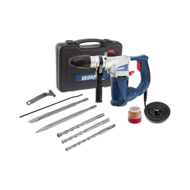 DEDRA DED7839 DEMOLITION HAMMER IMPACT DRILL 1200W EWIMAX OFFICIAL DISTRIBUTOR - AUTHORIZED DEDRA DEALER