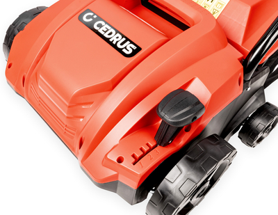 CEDRUS WE32 GREEN AREATOR 2-in-1 AERATOR + 2 ROLLERS 1500W / 32cm CEDWE32 - EWIMAX - OFFICIAL DISTRIBUTOR - AUTHORIZED DEALER CEDRUS