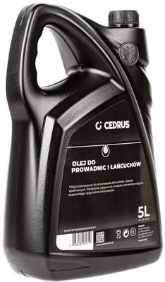 CEDRUS 5L CHAIN AND BAR LUBRICANT OIL FOR CHAINSAWS SAWS CUTTERS 050016 - EWIMAX - OFFICIAL DISTRIBUTOR - AUTHORIZED CEDRUS DEALER