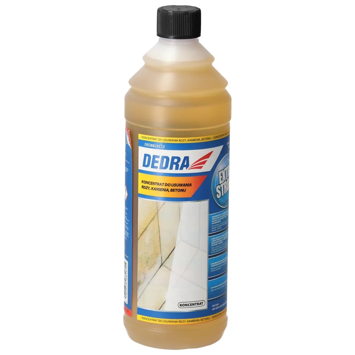 DEDRA DED8823C12 koncentrát na odstraňování rzi, vodního kamene, betonu a cementu, 1 l
