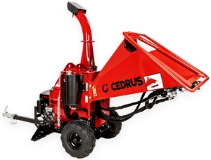 Cedrus RB05 PRO-HE Rębak Rozdrabniacz Spalinowy Do Gałęzi 15 KM 12 cm Hydrauliczny