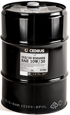 CEDRUS MOTOROVÝ OLEJ 10W-30 60 L KOŠÍK PRO MOTORIZÁTORY AGREGÁTY MYČKY PŮDY NAC,OLEO-MAC,STIHL,B&S Briggs & Stratton,HONDA,SUBARU atd. pro čtyřtaktní motory - EWIMAX - OFICIÁLNÍ DISTRIBUTOR - AUTORIZOVANÝ PRODEJCE CEDRUS