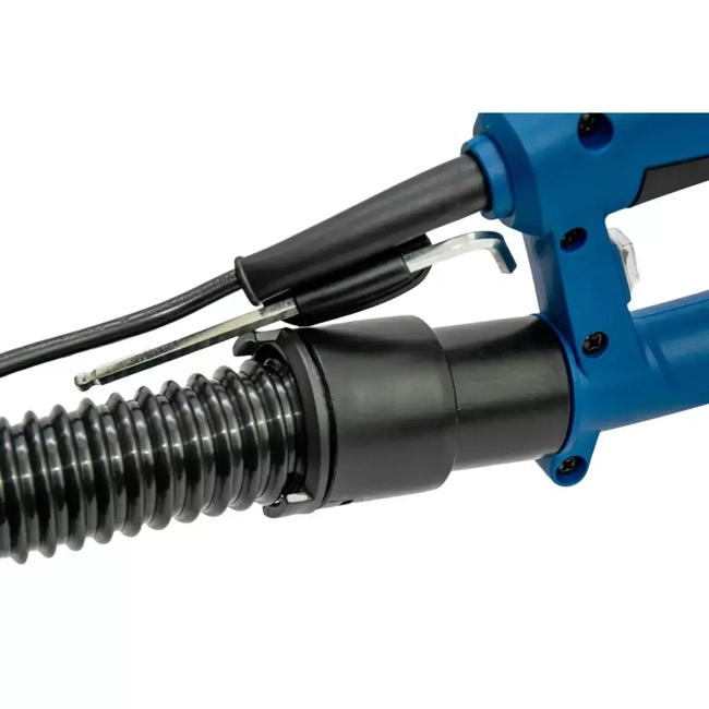 MANUAL GYPSUM GRINDER LED DEDRA DED7764 750W, BLADE 180MM, FOR GYPSUM DRYWALL, WITH SUCTION