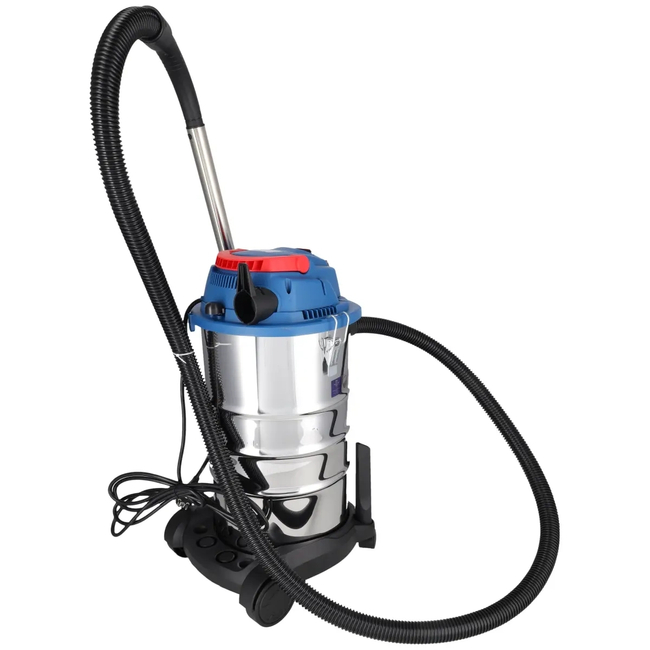 Workshop vacuum cleaner with shaker 1600W 30L telescopic tube