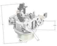 Rato carburetor engine R270 16100-Z080210-00A0