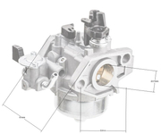 Karburátor Rato pro motor R300 16100-Z730310-00A9