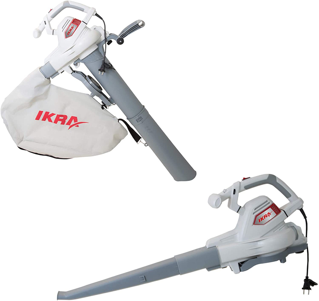 IKRA ILS3000E ELECTRIC GARDEN LEAF VACUUM CLEANER PREMIUM LEAF BLOWER OB-IKRILS3000E EWIMAX - OFFICIAL DISTRIBUTOR - AUTHORIZED IKRA DEALER
