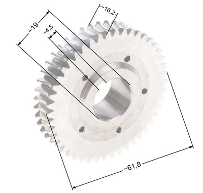 Gear auger Nac WR8005-750 TIE75-W market electric soilers NZ453