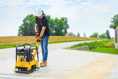 CEDRUS ZG06 ZAGĘSZCZARKA DO GRUNTU DWUKIERUNKOWA UBIJARKA PŁYTOWA REWERSYJNA PRZÓD-TYŁ 122 KG /6,5KM + KOŁA TRANSPORTOWE + MATA ZG 06 - AUTORYZOWANY DEALER CEDRUS