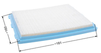 B&S flat air filter for 14 - 16 HP engines VANGUARD V-twin 8R02-04