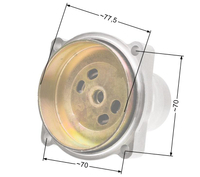 NAC clutch basket 9F / 26mm / 78mm with housing kpl. market mowers NZ43