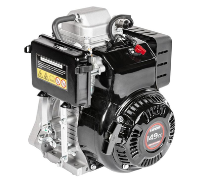 Loncin motor LC165F-3H-A horizontal shaft 15 mm / 29 mm with thread LC165F-3H-A