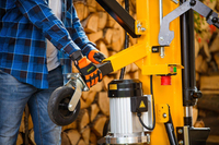 CEDRUS LS10 HYDRAULIC ELECTRIC WOOD SPLITTER CEDRUS CEDLS10V VERTICAL CHIPPER PRESSURE 22 TONS - EWIMAX - OFFICIAL DISTRIBUTOR - AUTHORIZED CEDRUS DEALER