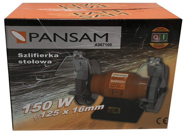 PANSAM A067100 DÍLENSKÝ PÍSKOVAČ 150W 125 mm EWIMAX - OFICIÁLNÍ DISTRIBUTOR - AUTORIZOVANÝ PRODEJCE PANSAMU