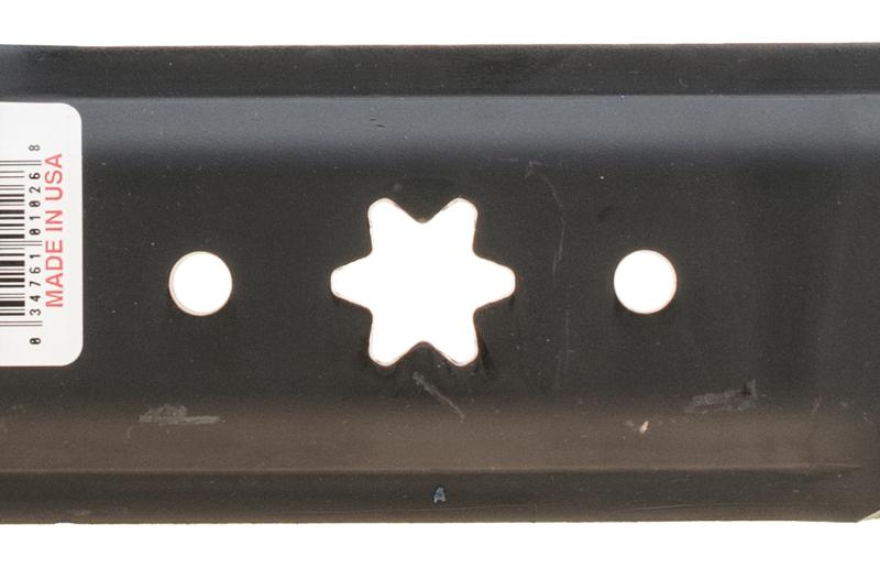 Nóż kosiarki MTD RO1026 - widok z boku