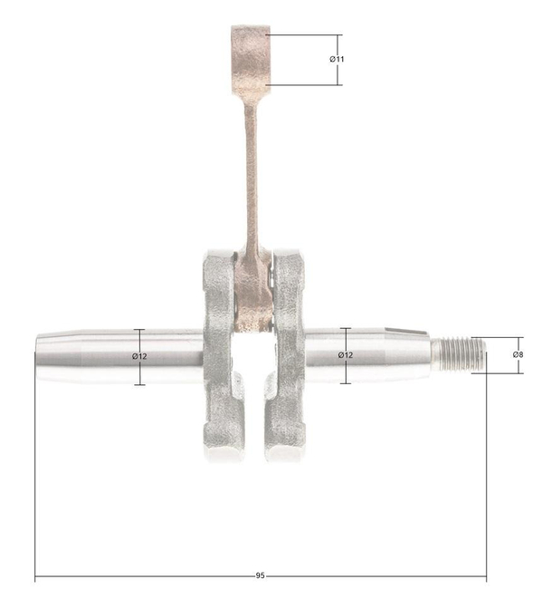 Kawasaki TH23-knife crankshaft 49119-2237